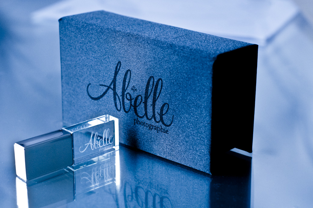 Crystal USB Key and Box Set: Abelle photographie